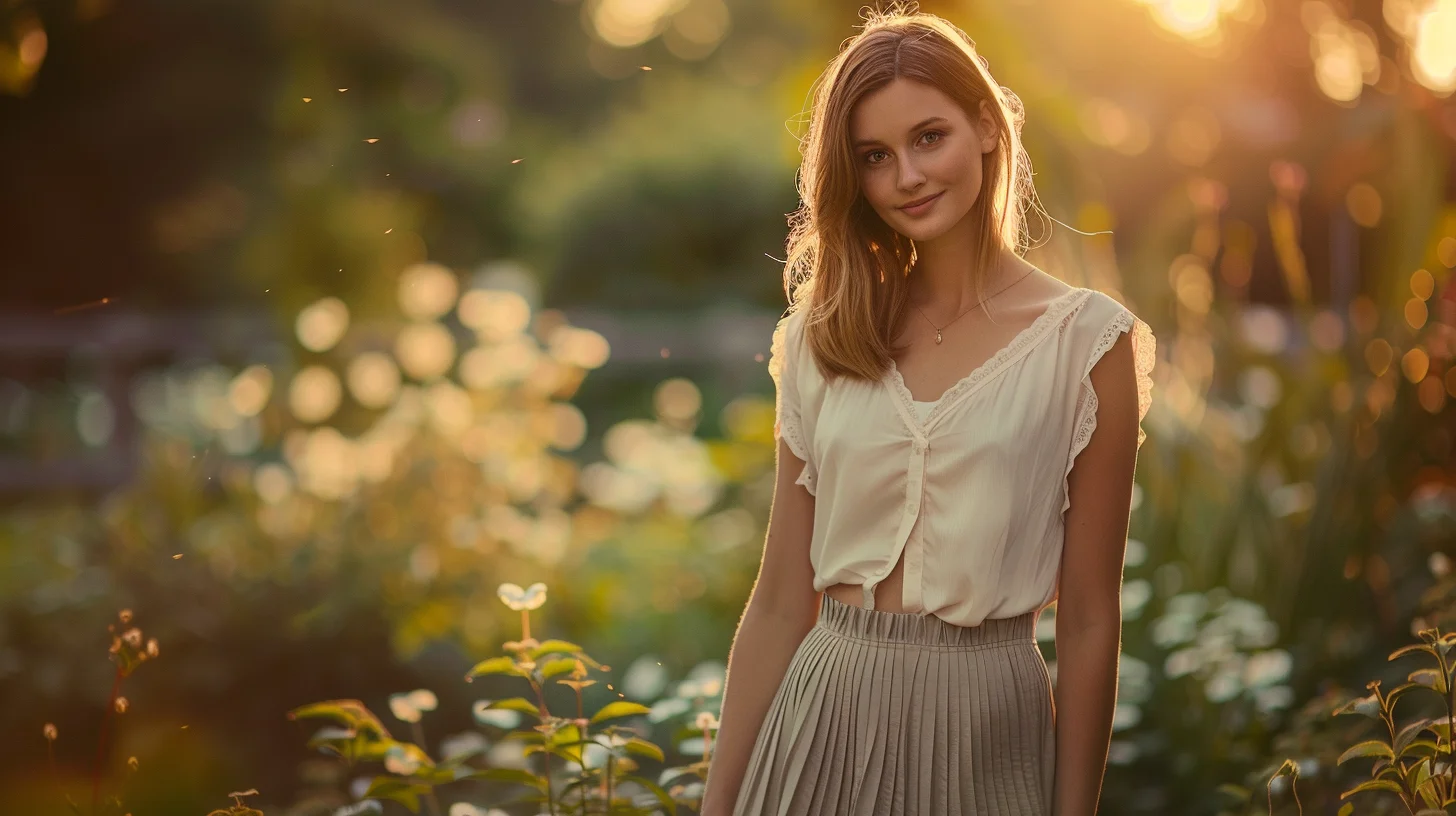 Jupe-short plissée : chic et légèreté pour des occasions spéciales